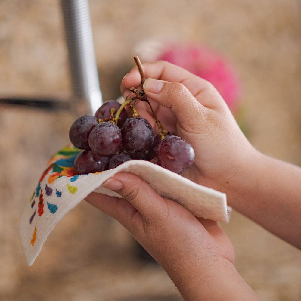 Swedish Dishcloth Dripping Fruit