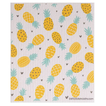 Swedish Dishcloth Pineapple Collage