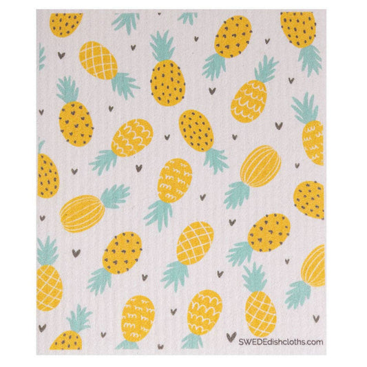 Swedish Dishcloth Pineapple Collage